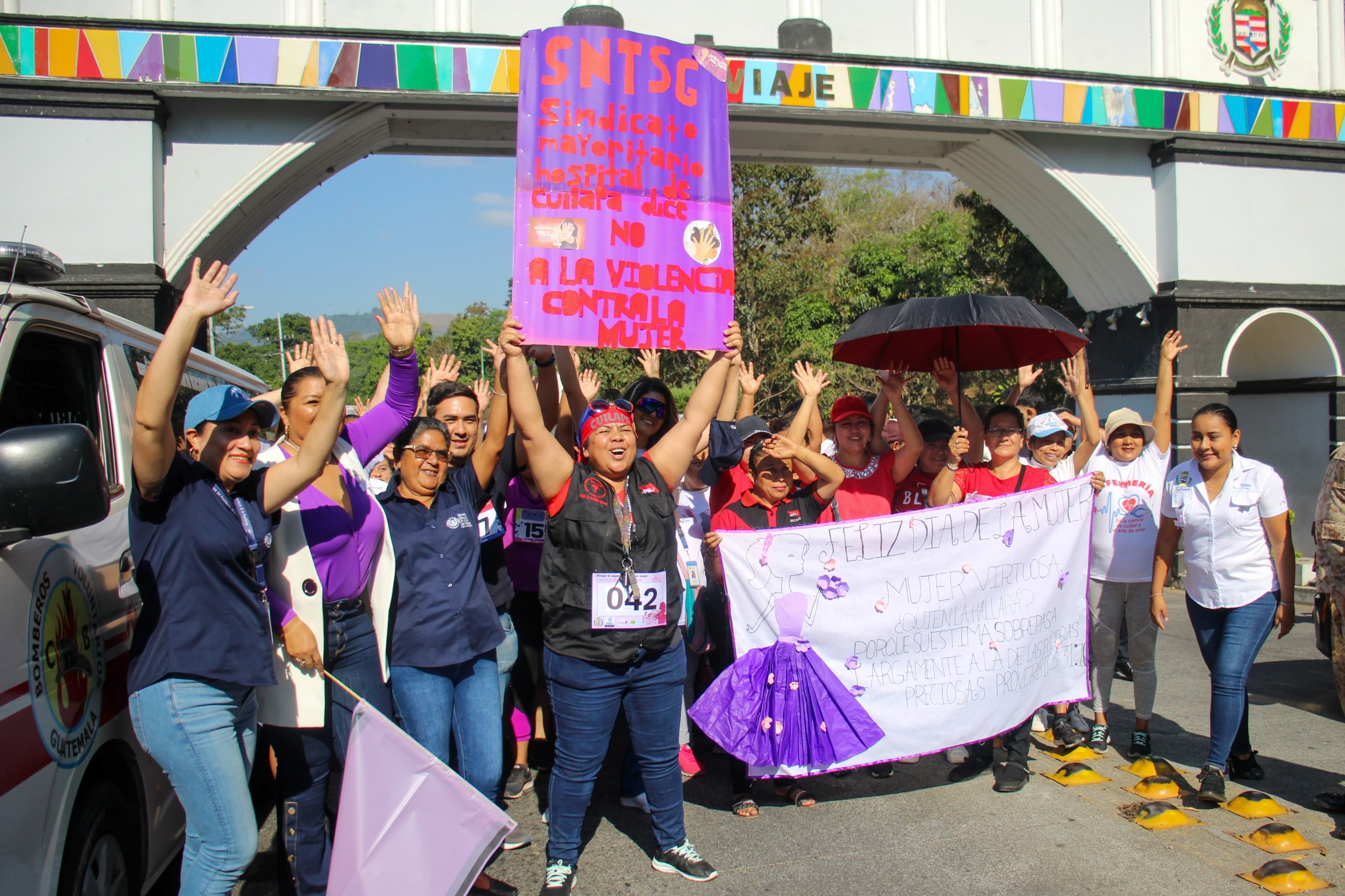  Mujeres en Santa Rosa corrieron por sus derechos. Foto Glenda Álvarez 